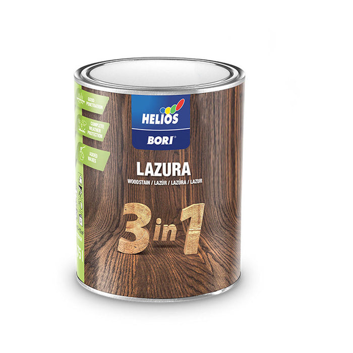 ALKYD LACQUER FOR WOOD 3B1 CHERRY 750 ML HELIOS BORI