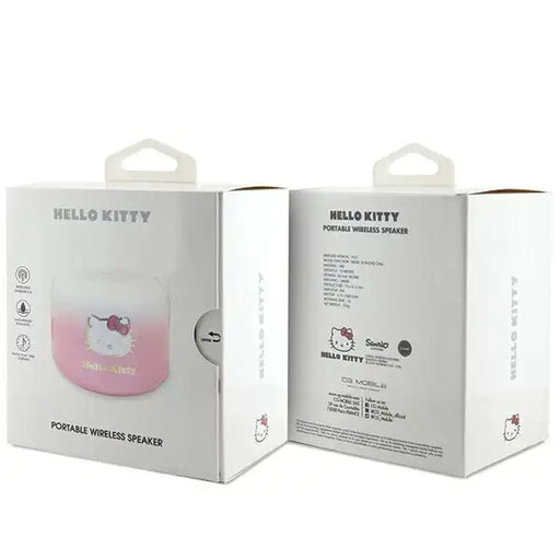 Hello Kitty Electroplate Gradient Bluetooth speaker - pink - Headphones and speakers<<<HurtelXML