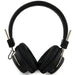 Hello Kitty Metal Logo Bluetooth on-ear headphones - black - Headphones and speakers<<<HurtelXML