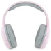 Hello Kitty Metal Logo Bluetooth on-ear headphones - pink - Headphones and speakers<<<HurtelXML