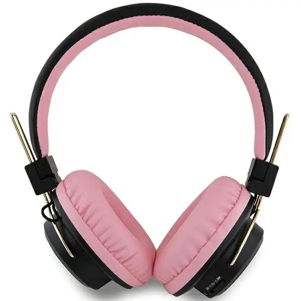 Hello Kitty Metal Logo Bluetooth on-ear headphones - pink - Headphones and speakers<<<HurtelXML