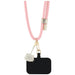 Hello Kitty Patch & Kitty Head Charm Universal Phone Lanyard - Pink - Other cell phone equipment<<<HurtelXML