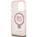 Hello Kitty Ring Stand Glitter Electrop Logo MagSafe Case for iPhone 15 Pro - Pink - Cell phone cases
