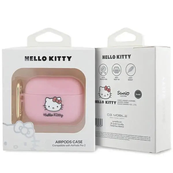 Hello Kitty Silicone 3D Kitty Head case for AirPods Pro 2 (2022/2023) - pink - Cell phone cases and covers<<<HurtelXML