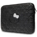 Hello Kitty Zip PU Quilted Bows case for a 14’’ laptop - black - Laptop bags<<<HurtelXML