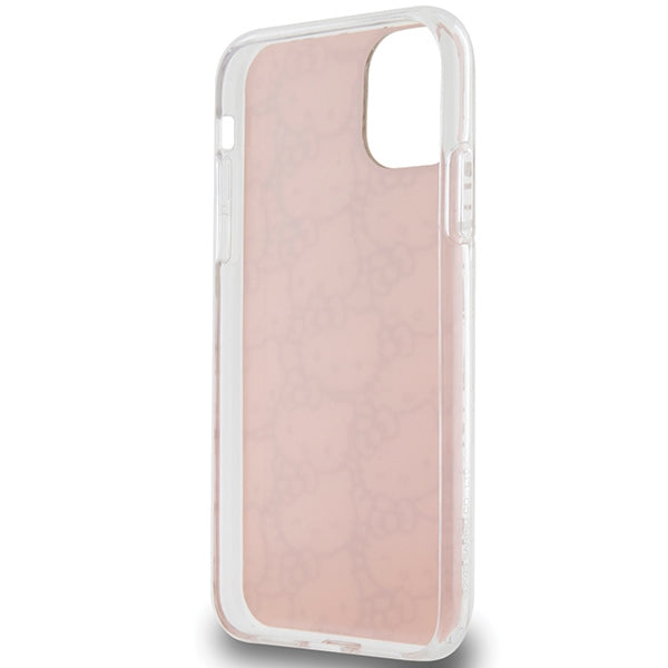 Hello Kitty IML Gradient Electrop Crowded Kitty Head Case for iPhone 11 / Xr - Pink