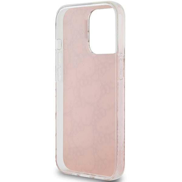 Hello Kitty IML Gradient Electrop Crowded Kitty Head Case for iPhone 13 Pro Max - Pink