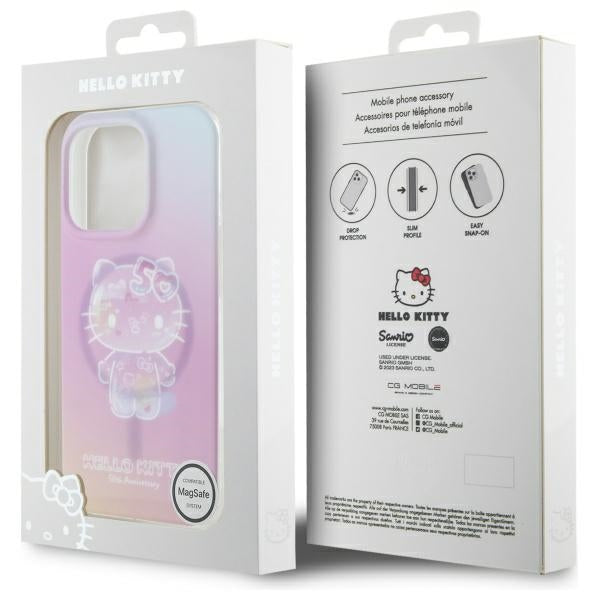 Hello Kitty IML 50th Anniversary Magsafe Case for iPhone 16 Pro Max - Pink