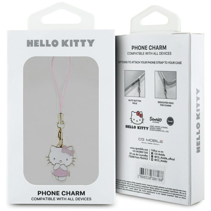 Hello Kitty Charm Kitty Cute pendant - pink