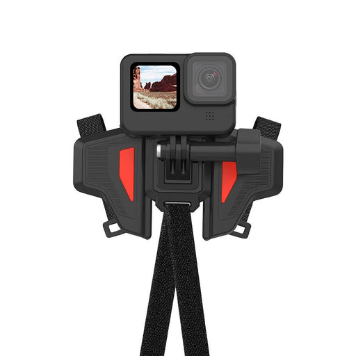 Helmet mount Telesin for sports cameras (GP-HBM-MT2) - Booms and selfie sticks<<<Mounts<<<Tripods<<<Selfie