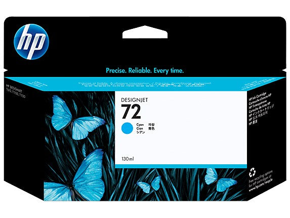 HP 72 130-ml Cyan Ink Cartridge