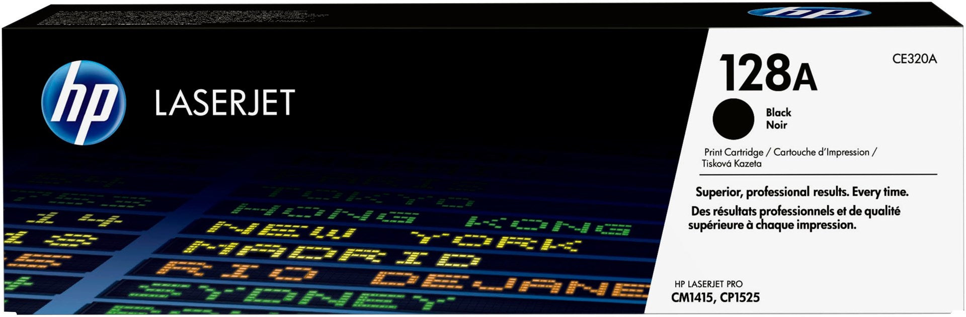 HP 128A Black LaserJet Toner Cartridge