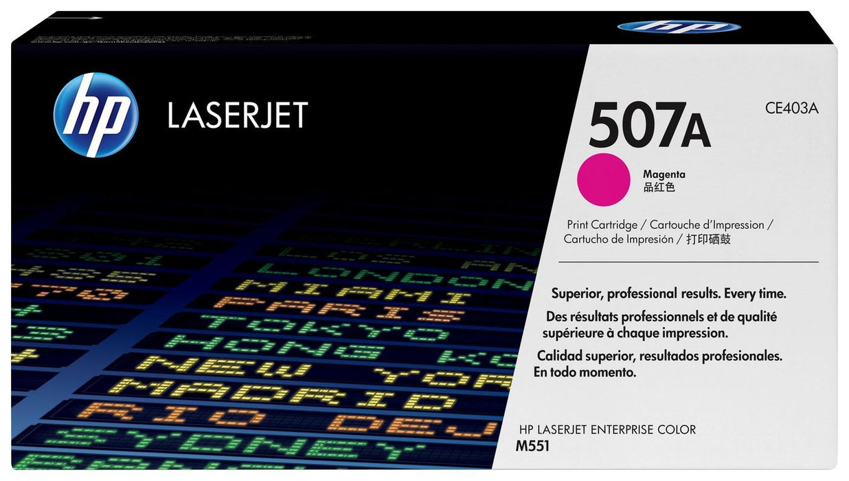 HP 507A Magenta LaserJet Toner Cartridge