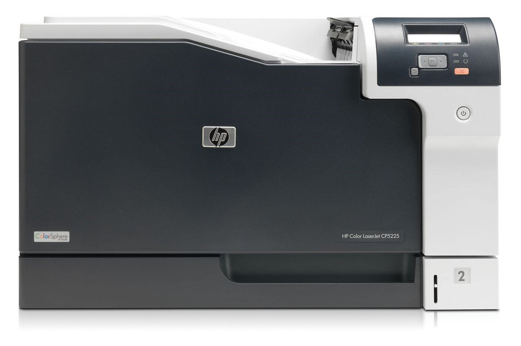 HP Color LaserJet Professional CP5225n Printer colour laser A3 600dpi 20ppmmono/20ppmcolour capacity: 350 sheets USB LAN