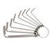 Hex Key Sets 1.5-6mm Deli Tools EDL3080 (silver) - Screwdrivers<<<Tools<<<InnproXML