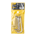 Hex Key Sets 1.5-6mm Deli Tools EDL3080 (silver) - Screwdrivers<<<Tools<<<InnproXML