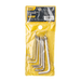 Hex Key Sets 1.5-6mm Deli Tools EDL3080 (silver) - Screwdrivers<<<Tools<<<InnproXML