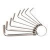 Hex Key Sets 1.5-6mm Deli Tools EDL3080 (silver) - Screwdrivers<<<Tools<<<InnproXML