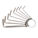 Hex Key Sets 1.5-6mm Deli Tools EDL3080 (silver) - Screwdrivers<<<Tools<<<InnproXML