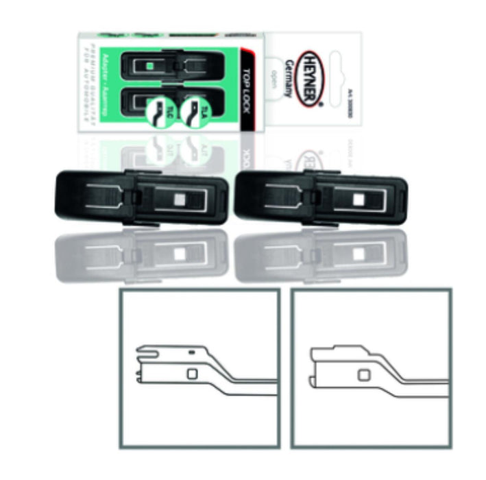 ADAPTER FOR HYBRID TOP LOCK A/C WIPER