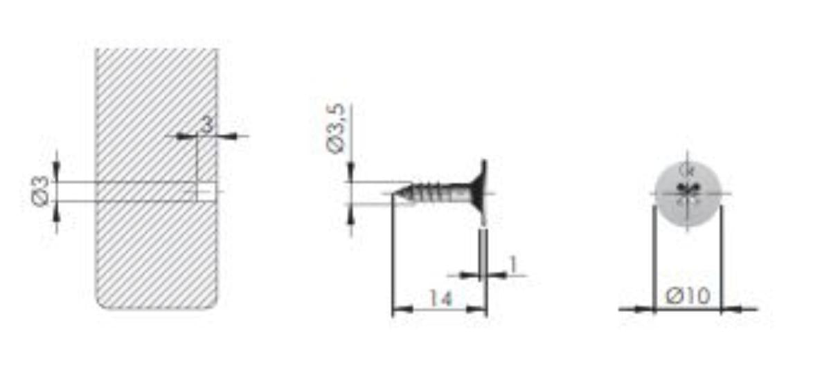 PUSH BUTTON WITH MAGNET 37MM+COVER/ADAPTER