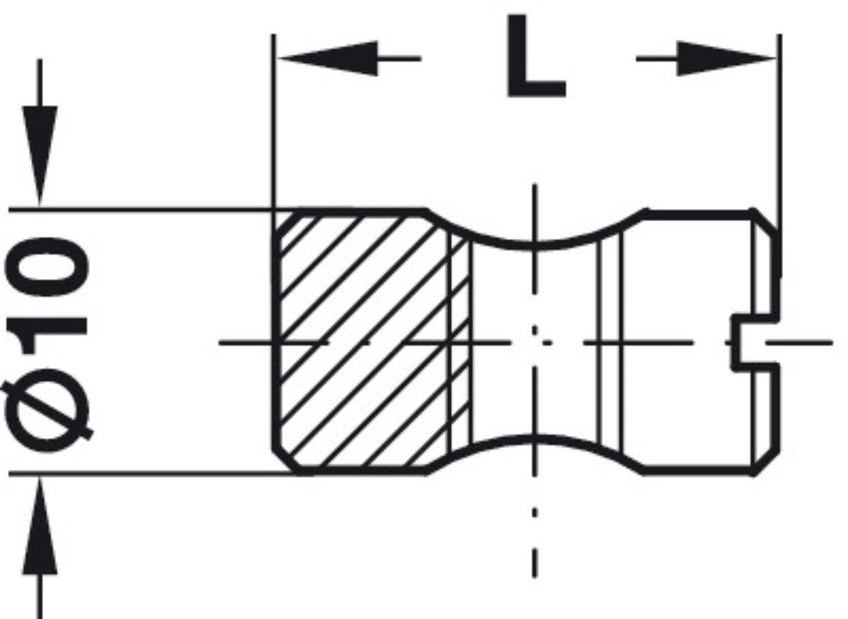 NUT FOR SWEDISH JOINT 10PCS. HÄFELE