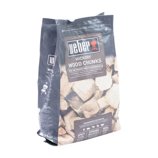 HICKORY SMOKING PIECES 1.5KG WEBER - Оборудване барбекю<<<Барбекю<<<Градина<<<Praktiker&&&Въглища и