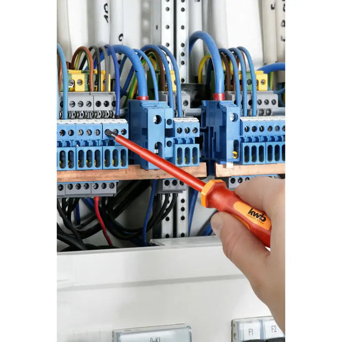 HIGH VOLTAGE SCREWDRIVER SET KWB VDE 1000 V 6 PIECES - Комплекти отвертки<<<Ръчни инструменти<<<Инструменти и
