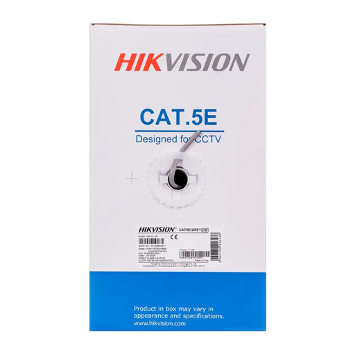 Hikvision DS-PL-5E networking cable Grey 305 m Cat5e U/UTP (UTP) - Mains cablesKGW-SIC<<<Cables jacks
