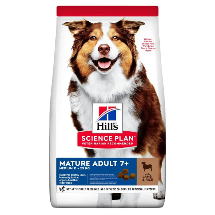HILL’S Science Plan Mature Adult Medium Lamb with rice - dry dog food - 14 kg - Dry foodDLP-KAS<<<For