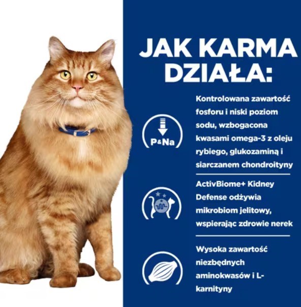 HILL'S PD K/D Kidney + Mobility Chicken - dry cat food - 3kg