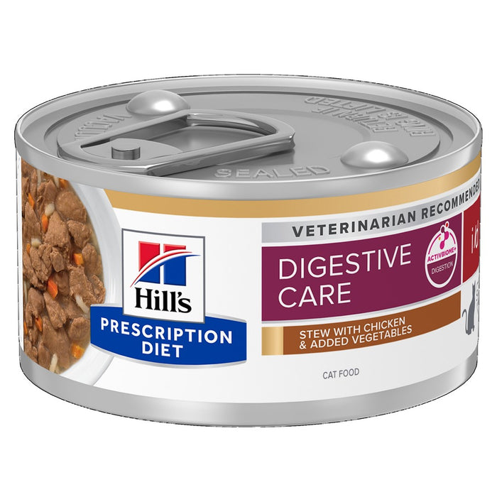 HILL'S Prescription Diet Feline i/d Digestive care Stew with chicken - wet cat food - 82g