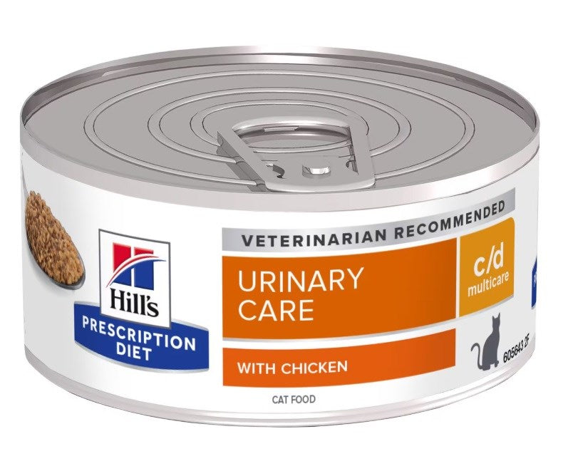 HILL'S Feline c/d Urinary Care Stew with Chicken - wet cat food - 82 g