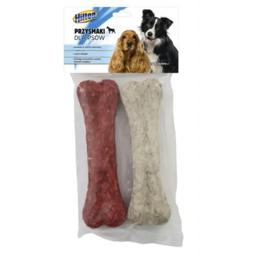 HILTON Bone - dog chew - 2 x 11 cm - DelicaciesDLP-PRZ<<<For the dogDLP<<<ActionPL&&&DelicaciesDLP-PRZ<<<For