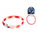 HILTON LED silicone 1.4x0.8x40 cm with USB - dog collar - A walkDLP-SOS<<<For the dogDLP<<<ActionPL