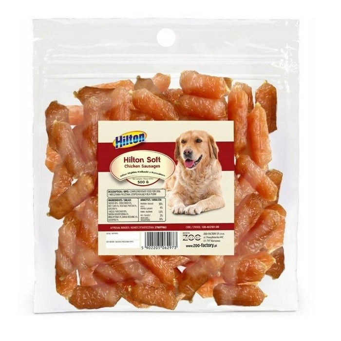 Dog Snack Hilton Soft chicken sausages Chicken 500 g