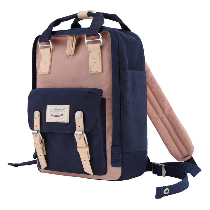 Himawari 188L 14’’ laptop backpack (navy blue and pink) - Bags cases backpacks<<<IT Accessories<<<InnproXML