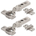 HINGE COVERED EDGE (LOW SHOULDER) 2 PCS BLUM CLIP 71M2550 - Мебелен обков<<<Мебели и обков<<<Мебели и