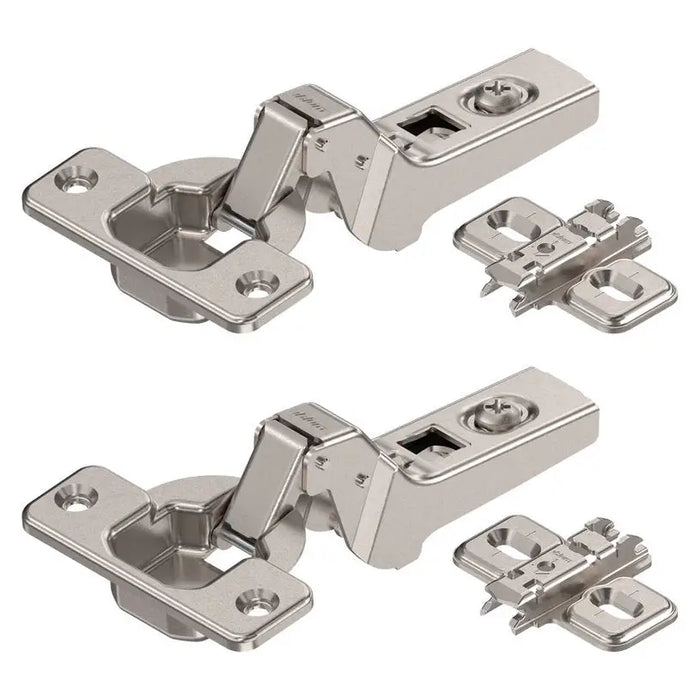 HINGE OPEN EDGE (HIGH SHOULDER) 2 PCS BLUM CLIP TIP-ON 70M2750 - Мебелен обков<<<Мебели и обков<<<Мебели и