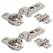 HINGE SEMI-COVERED EDGE (MIDDLE SHOULDER) 2 PCS BLUM CLIP TIP-ON 70M2650 - Мебелен обков<<<Мебели и обков<<<Мебели и