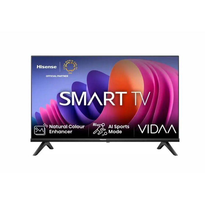 Hisense 40’’ A4N Full HD 1920x1080 DLED HDR HLG DTS HD Smart TV WiFi WiFi Direct 2xHDMI 2xUSB LAN CI+ DVB-T2/C/S2 Black