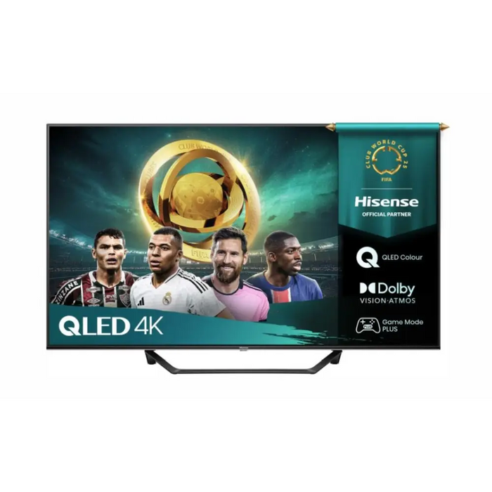Hisense 43’’ A7Q 4K Ultra HD 3840x2160 QLED FALD Quantum Dot HDR 10+ HLG Dolby Vision Dolby Atmos Smart TV WiFi 5GHz