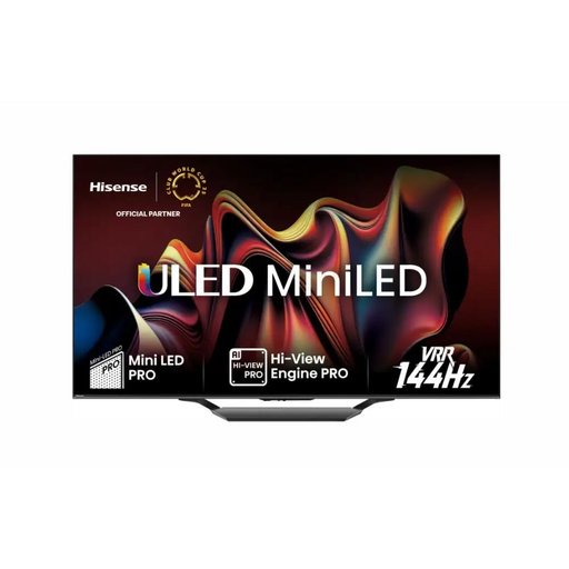 Hisense 55’’ U7NQ 4K Ultra HD 3840x2160 ULED FALD Quantum Dot 144Hz IPS HDR 10+ HLG Dolby Vision IQ Dolby Atmos Smart