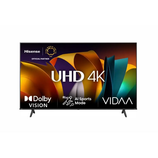 Hisense 65’’ A6N 4K Ultra HD 3840x2160 DLED DFA Precision Colour HDR 10+ HLG Dolby Vision DTS Virtual X Smart TV WiFi