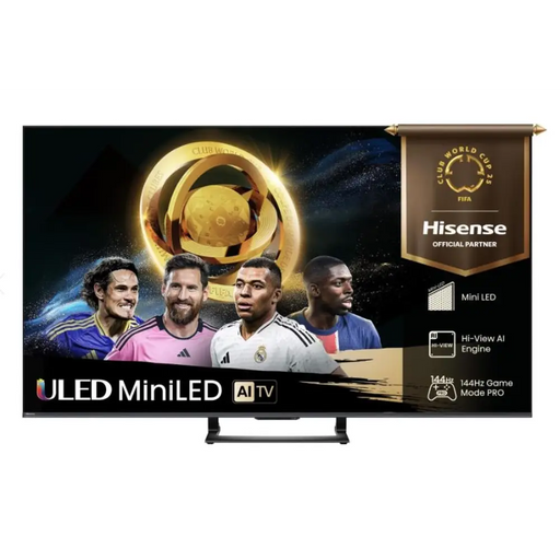 Hisense 65’’U7Q 4K Ultra HD 3840x2160 ULED FALD Quantum Dot 144Hz IPS HDR 10+ HLG Dolby Vision IQ Dolby Atmos Smart TV