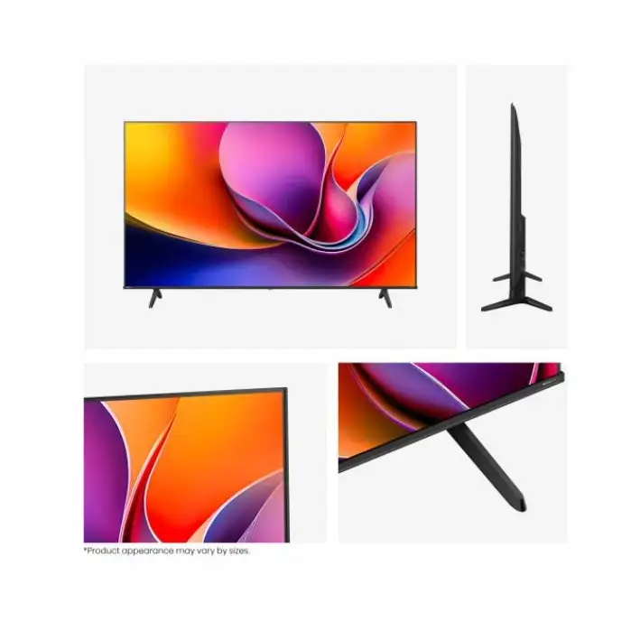 Hisense 75’’ A6Q 4K Ultra HD 3840x2160 DLED DFA Precision Colour HDR 10+ HLG Dolby Vision,Light sensor Smart TV WiFi BT