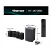 Hisense HT Saturn 4.1.2Ch Sound Bar with Wireless Subwoofer 720W Dolby Atmos Tuned by Devialet DTS:X,Quad Satellite