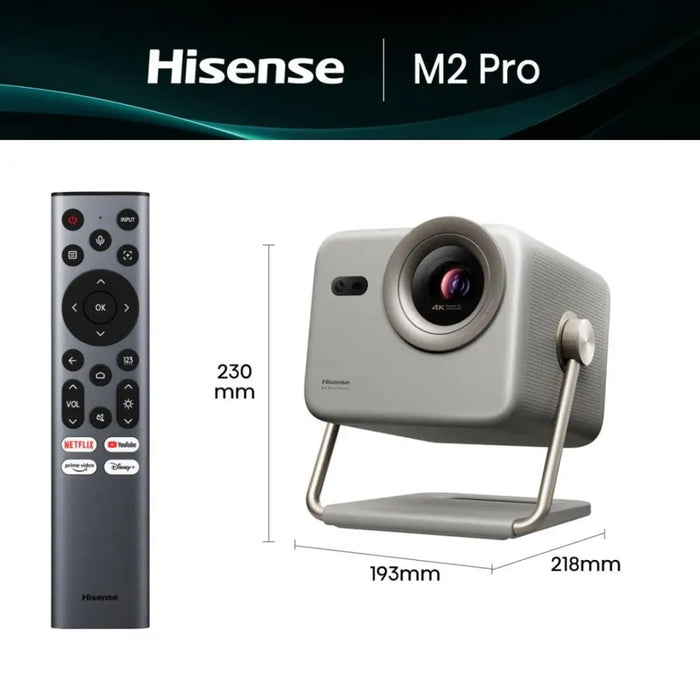 Hisense M2 Pro UHD 4K (3840x2160) 3D Grey - Laser projectorsSYS-PLA<<<Audiovisual systemsSYS<<<ActionPL
