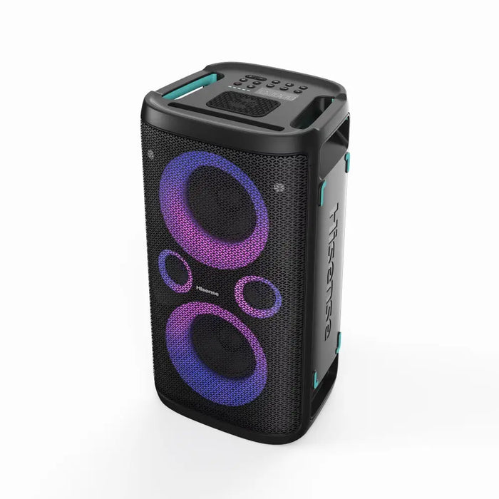 Hisense Party Rocker One Plus (HP110) Bluetooth Speaker with 300W Power Built-in Woofer Karaoke Mode Built-in Wireless