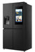 Hisense RQ760N4IFE side-by-side refrigerator Freestanding 577 L E Black - Freestanding refrigerator-freezers